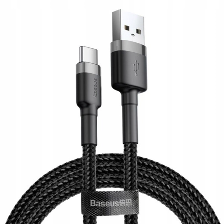 Kabel Baseus USB - USB typ C 2 m czarny