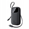 Powerbank Baseus 20000mAh 45W z wyświetlaczem z wbudowanymi kablami USB-C