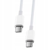 Kabel Maxlife USB typ C - USB typ C 2 m biały 100W