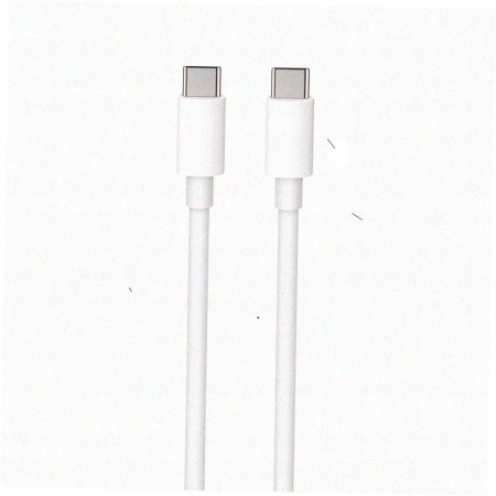 Kabel Maxlife USB typ C - USB typ C 2 m biały 100W